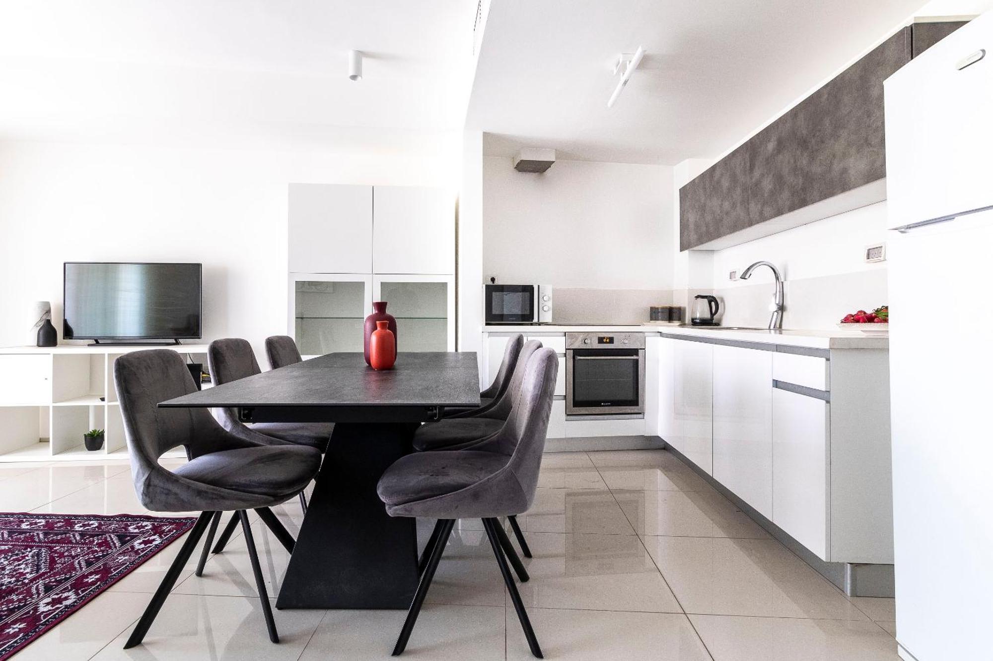 Stylish 1 Bedrooms Parking At City Gate Yerusalem Bagian luar foto